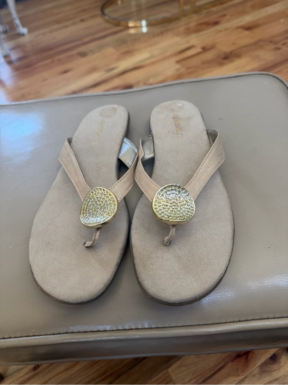 AEROSOLES Sandals with Medallion